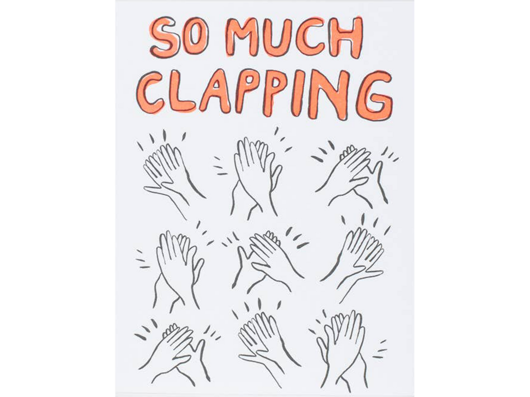 Clapping Congrats, Single Card