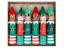Elf Large Crackers, Set of 6