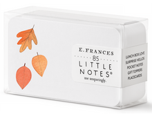 Falling Leaves Little Notes