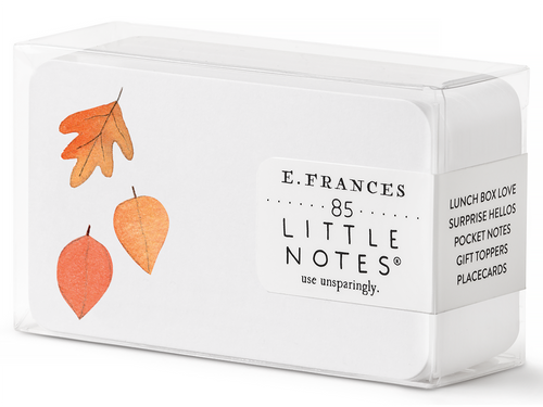 Falling Leaves Little Notes