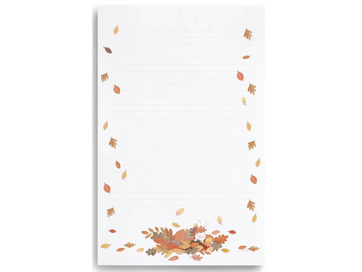 Falling Leaves Notepad – Noteworthy Paper & Press