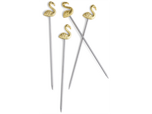 Flamingo Cocktail Picks, Set of 4