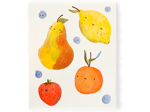 Fruit Family Print