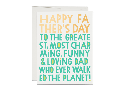 Most Charming Dad, Single Card