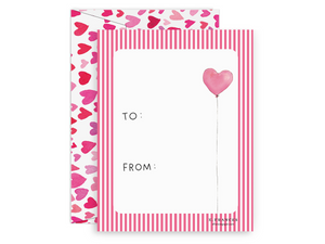 Floating Away Classroom Valentines, Set of 12