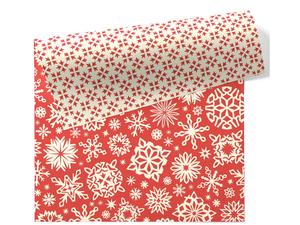 Flurry Gift Wrap, Roll of 3 Sheets