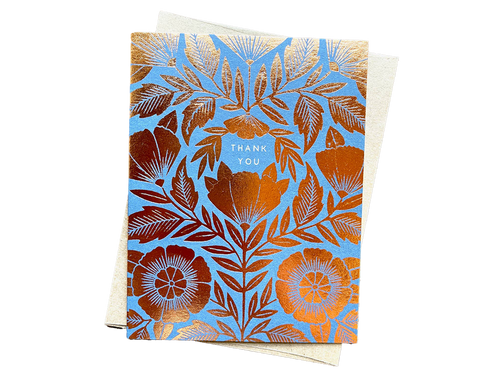 Foil Thank You, Single Card