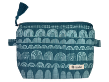Forest Quilted Zipper Pouch