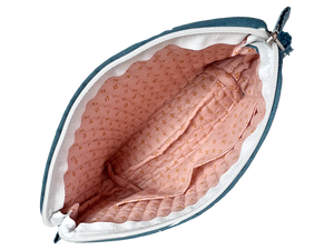 Forest Quilted Zipper Pouch