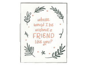 A Friend Like You, Single Card