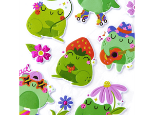 Cute Frog Sticker Sheet