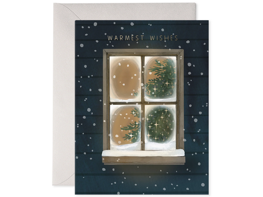 Frosty Window, Single Card