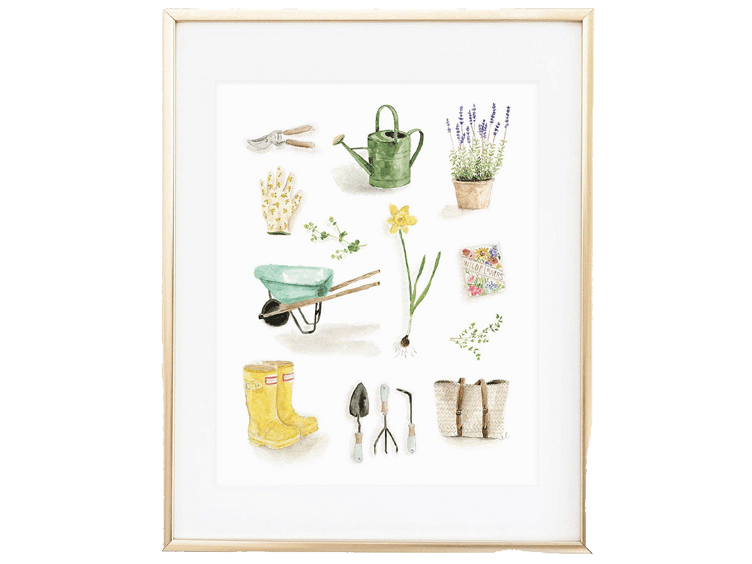 Garden Art Print