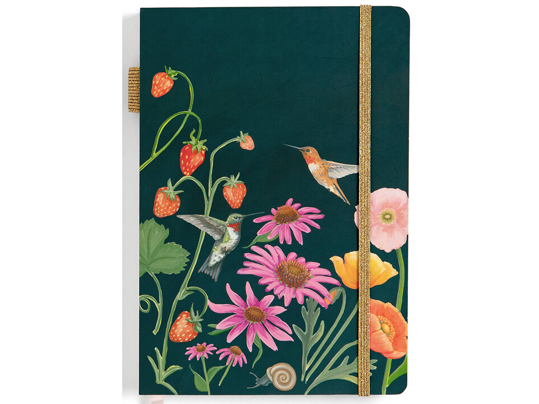 Garden Blooms Lined Journal