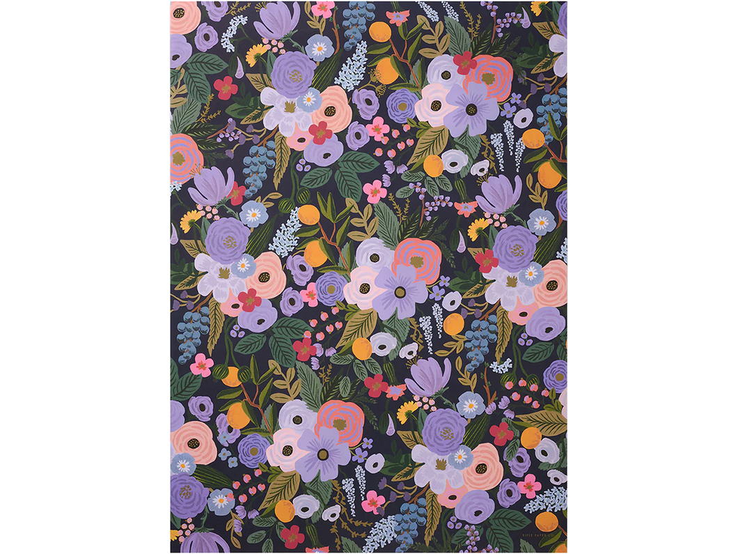 Garden Party Violet, Single Wrapping Sheet – Noteworthy Paper & Press