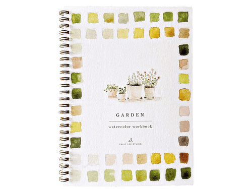 Garden Watercolor Workbook