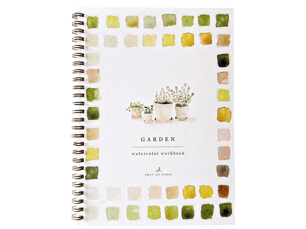 Garden Watercolor Workbook