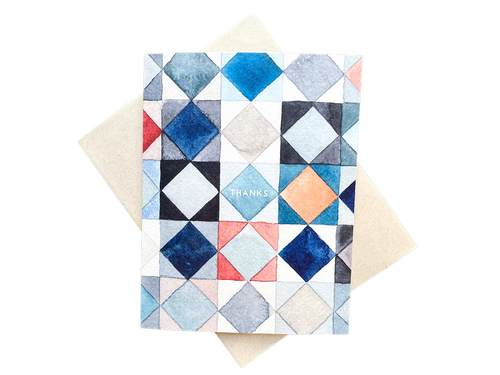 Geometric Thanks, Boxed Set of 6