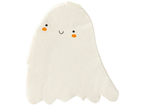 Ghost Shaped Napkin, Set of 24