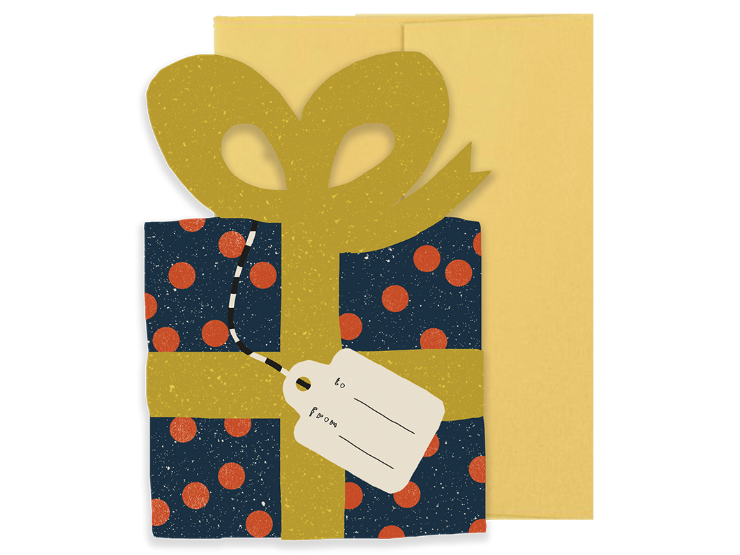 Gift Holiday, Single Card