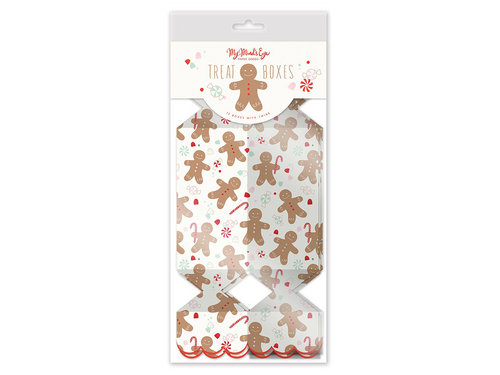 Gingerbread Men Treat Boxes