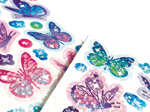 Stickiville Stickers, Glittery Butterflies