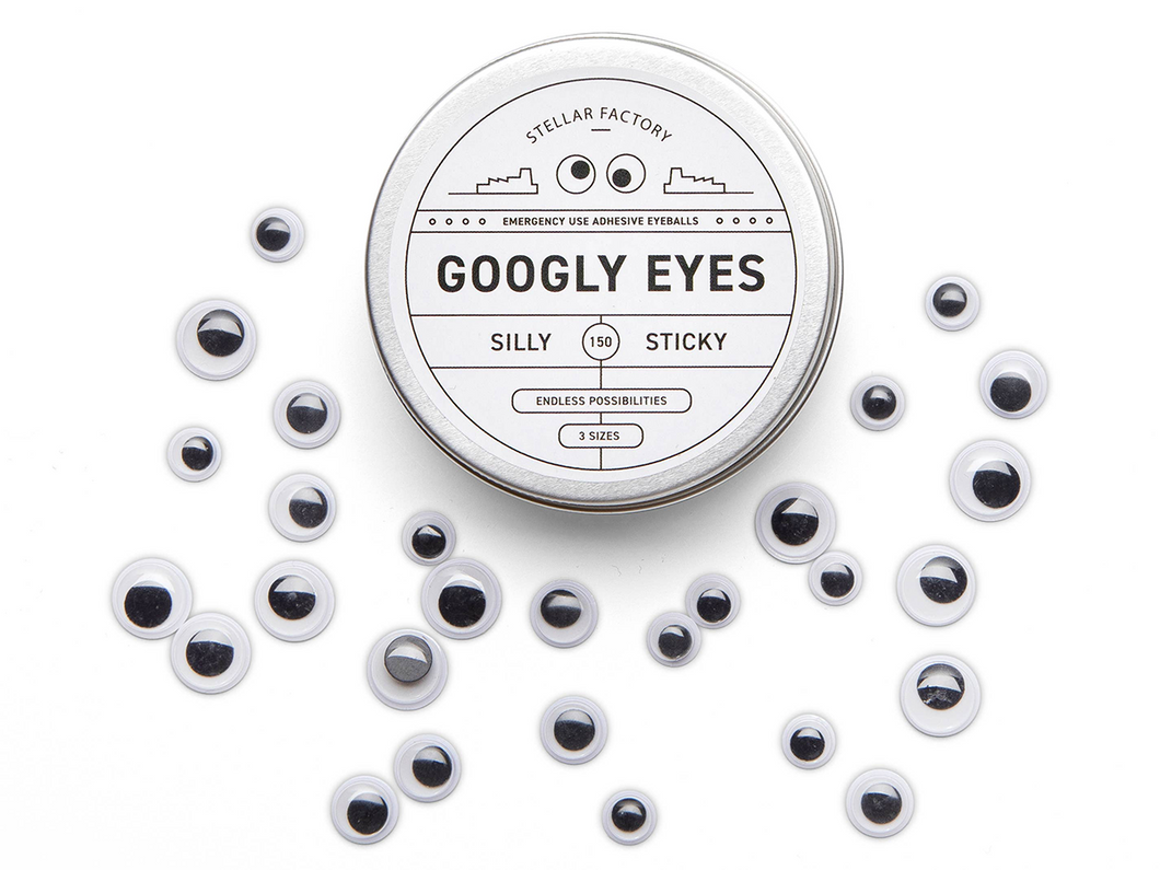 Googly Eyes, Emergency Adhesive Eyeballs Kit