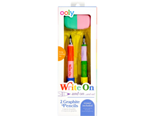 Graphite Pencil and Eraser Set