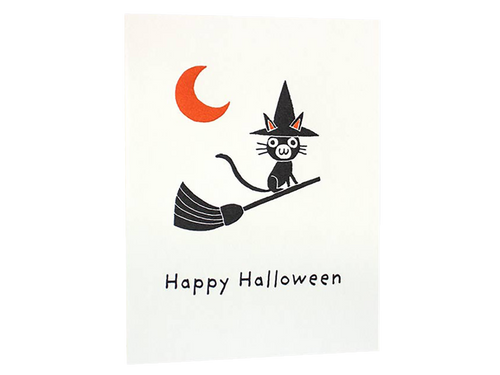 Halloween Cat, Single Card