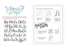 Hand-Lettering, Interactive Guide Book