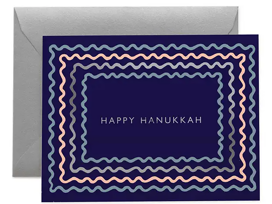 Hanukkah Ribbon, Single Card