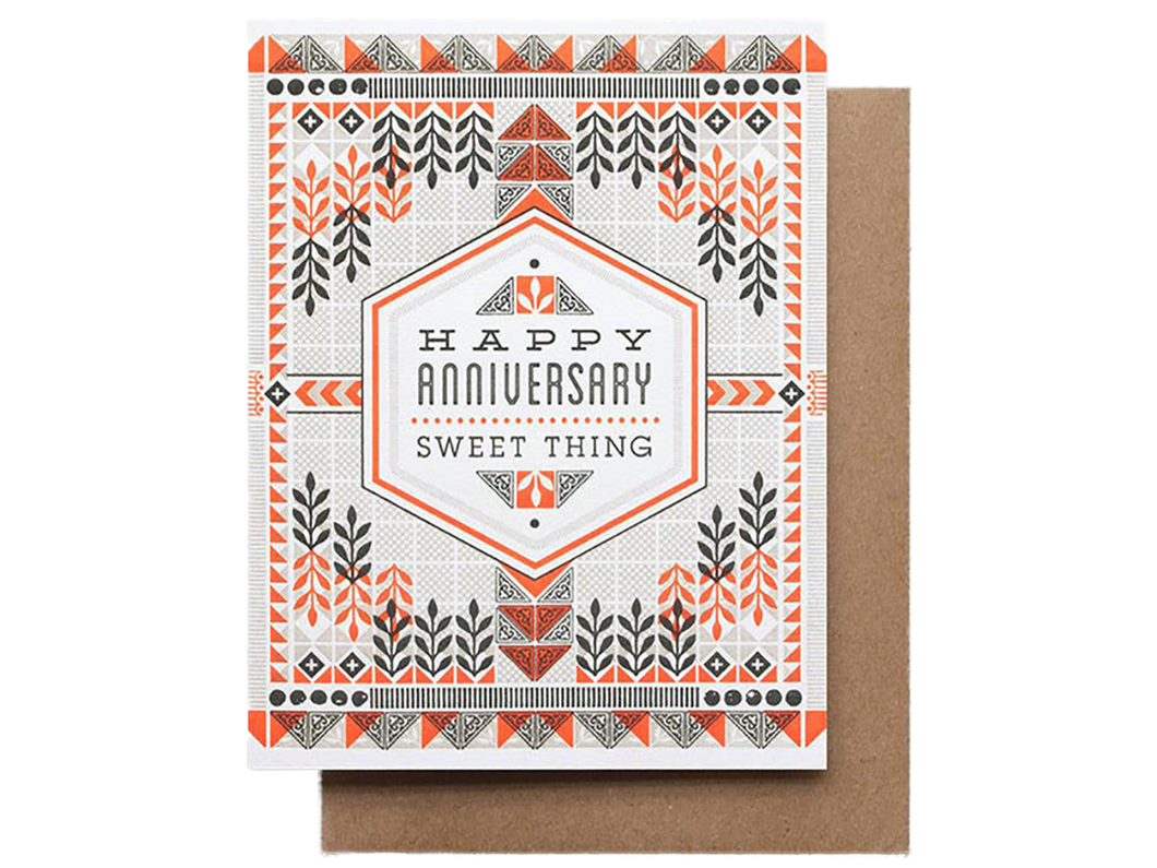 Anniversary Sweet Thing, Single Card