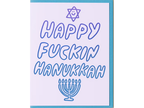 Happy Fuckin' Hanukkah, Single Card