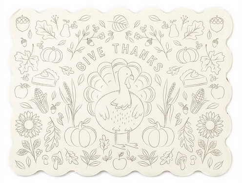 Harvest Placemats, Set of 12