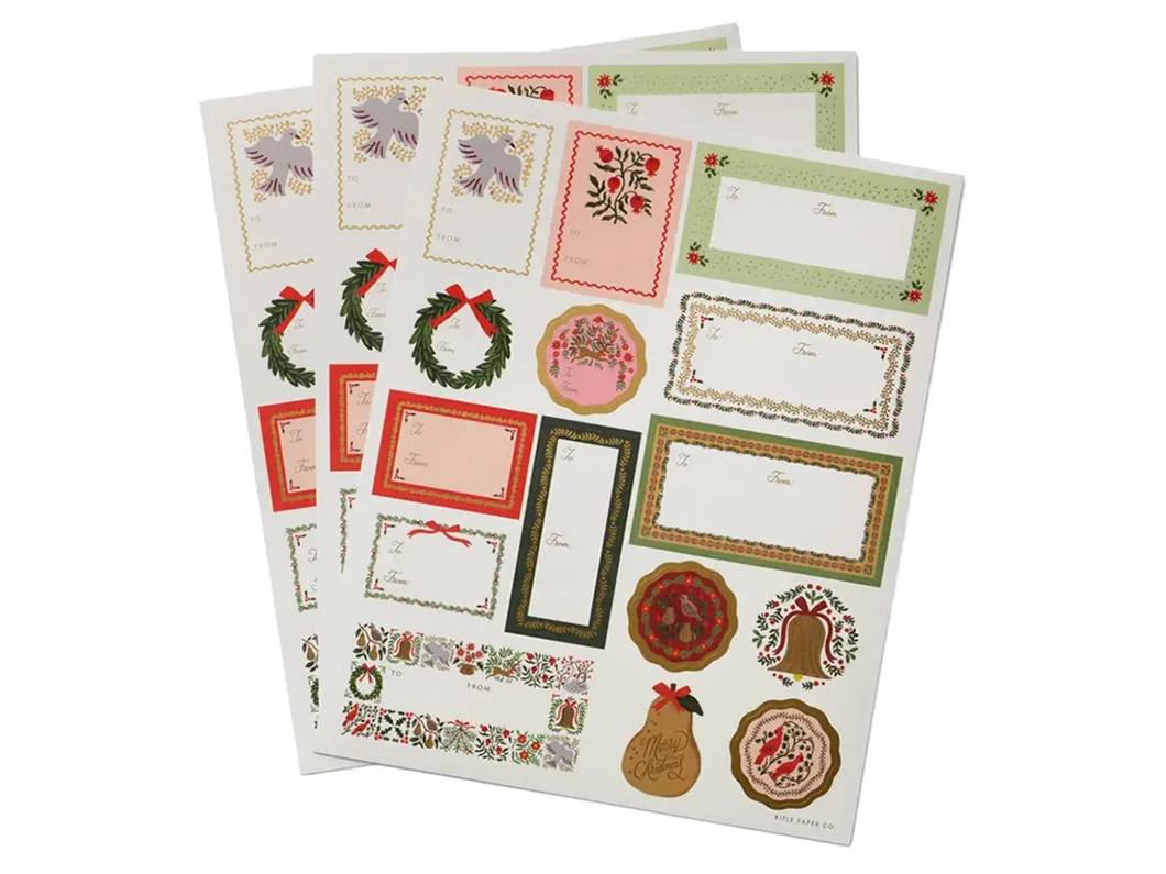 Holiday Gift Stickers & Labels