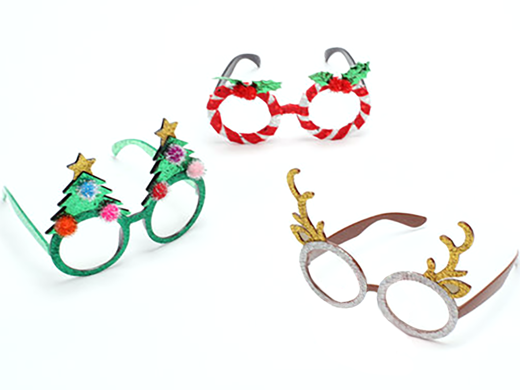 Festive Holiday Glasses