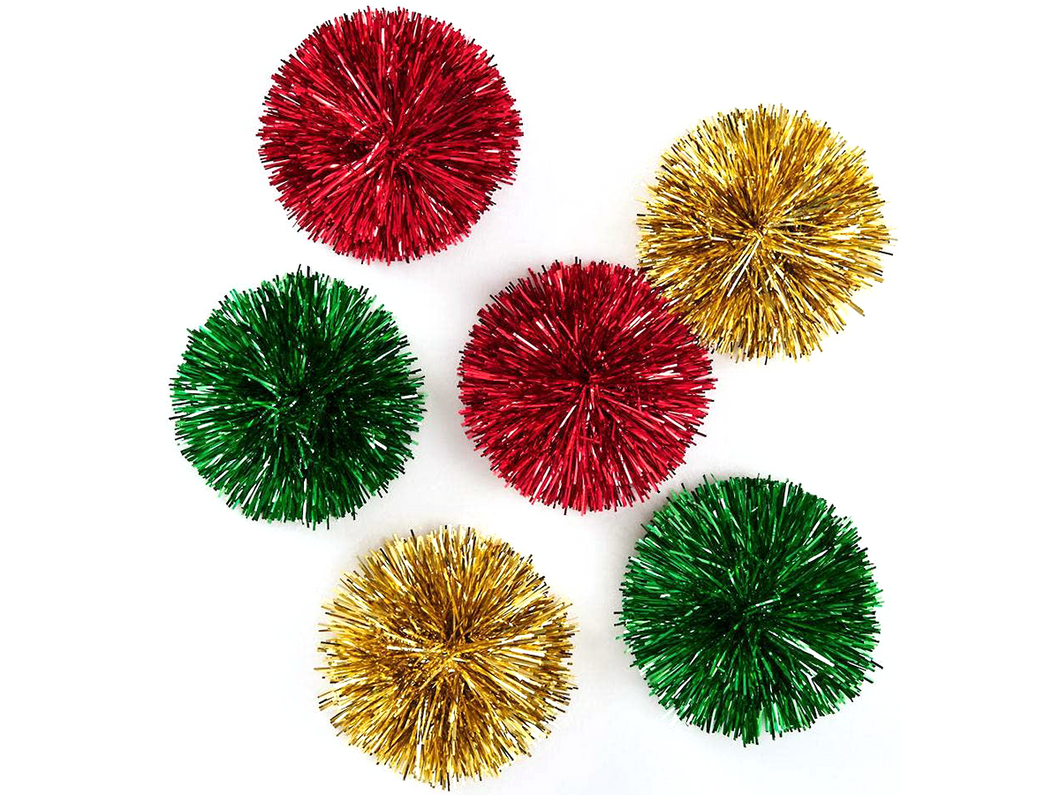 Holiday Tinsel Bows