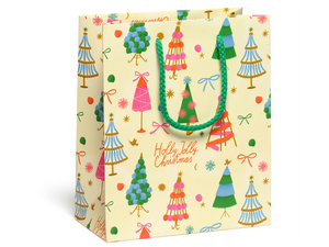 Holly Jolly Trees Gift Bags