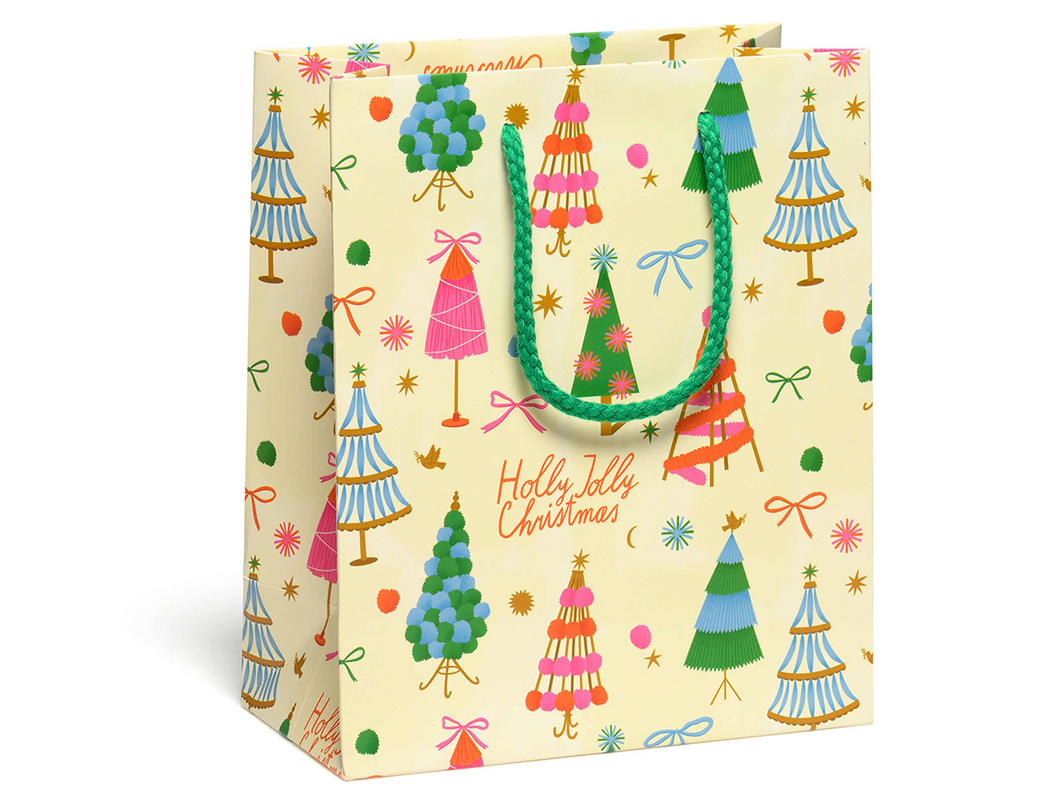 Holly Jolly Trees Gift Bags
