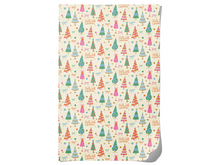 Holly Jolly Trees Wrapping Paper, Set of 3 Sheets