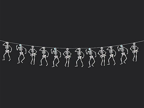 Holographic Skeleton Garland