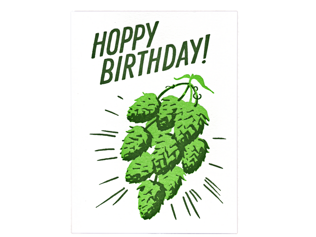 Hoppy Birthday, Single Card