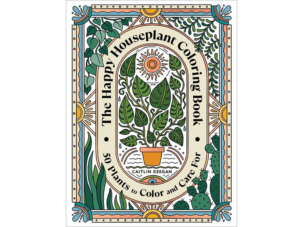 Happy Houseplant Coloring Book