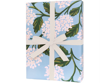 Hydrangea Gift Wrapping Sheet, Single Sheet