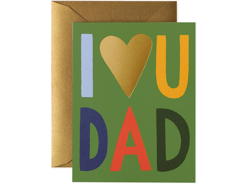 I Love You Dad, Single Card