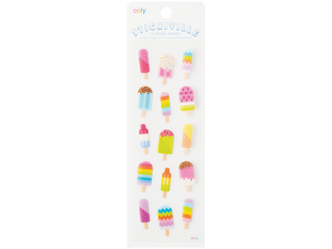 Stickiville Stickers, Ice Pops