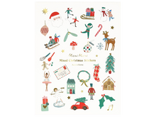 Mixed Icon Christmas Stickers