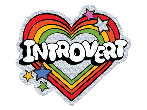 Introvert Sticker