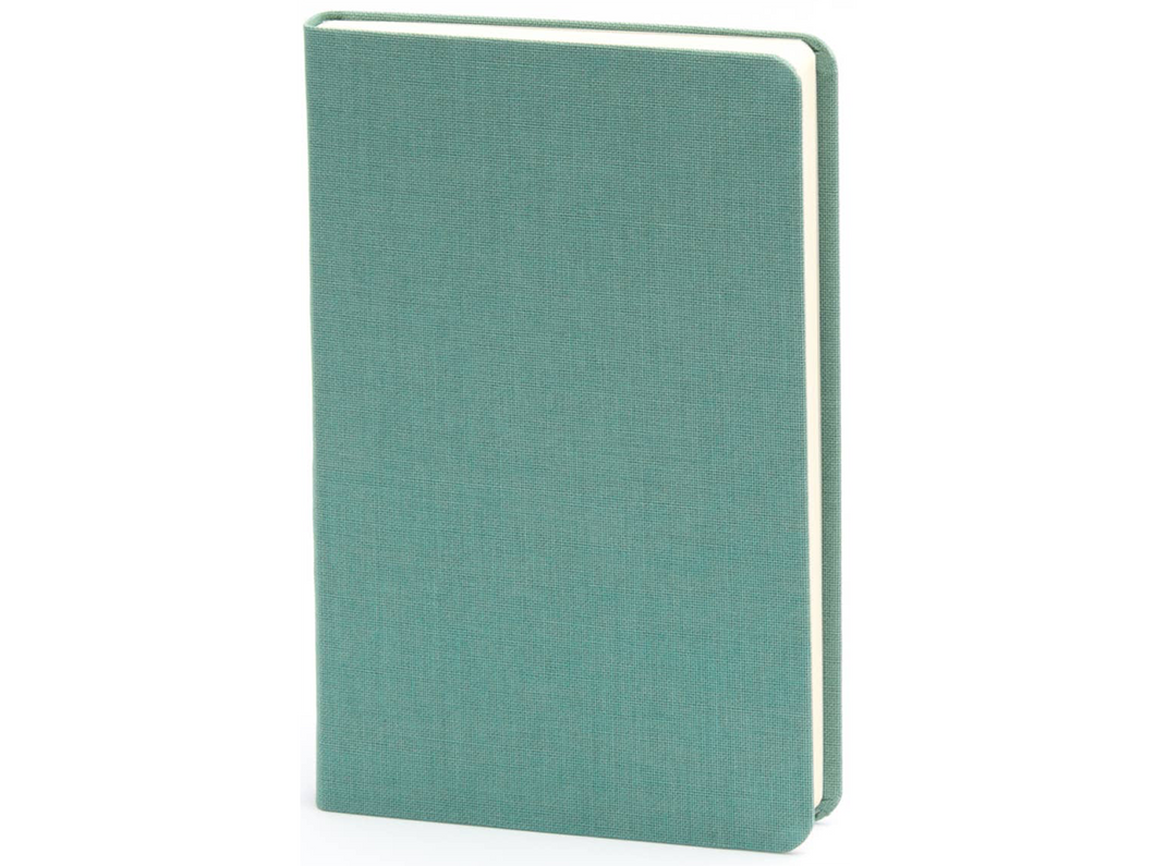 Jade Linen Flex-Cover Notebook, Lined