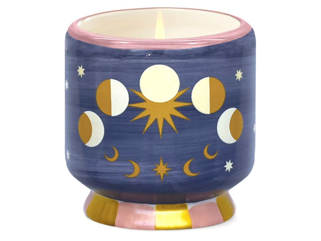 Jasmine & Rose Moon Phases, A Dopo Ceramic Candle